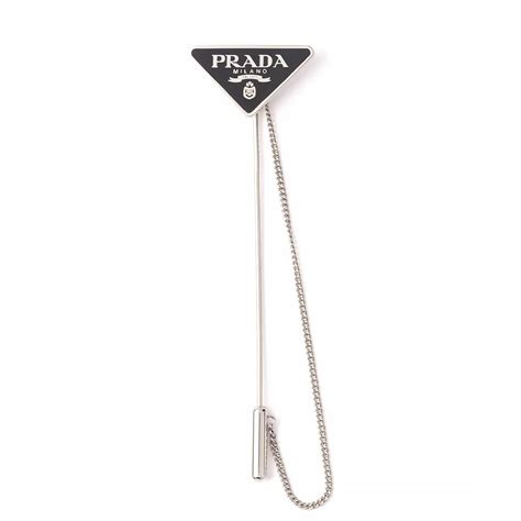 prada symbole brooch.